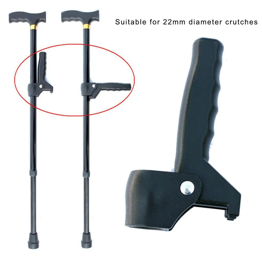 High Quality Old Man Walking Cane Accessories Handle Elderly Booster Walking Stick Auxiliary Handle For 22MM Walking Stick