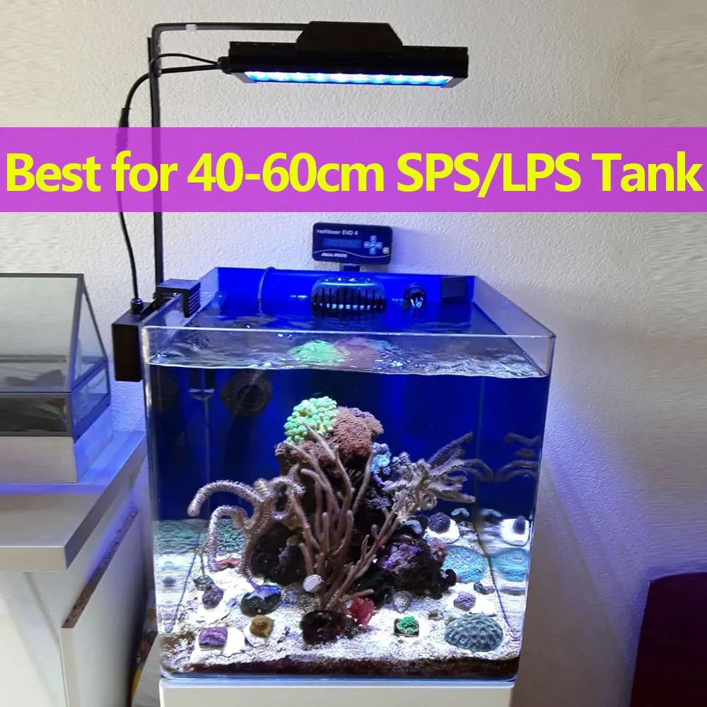 US $165.60 PopBloom Aquarium Lighting Controller Aquarium Led Light Lamp for Aquarium Marine Coral Reef Grow Light Fish Tank Bulb Turing30