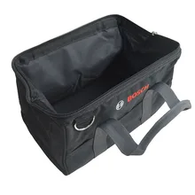 Bosch ящик для инструментов коробка для хранения мусора двухслойные аппаратные инструменты Пластиковые Многофункциональные отделочные коробки сумка для инструментов