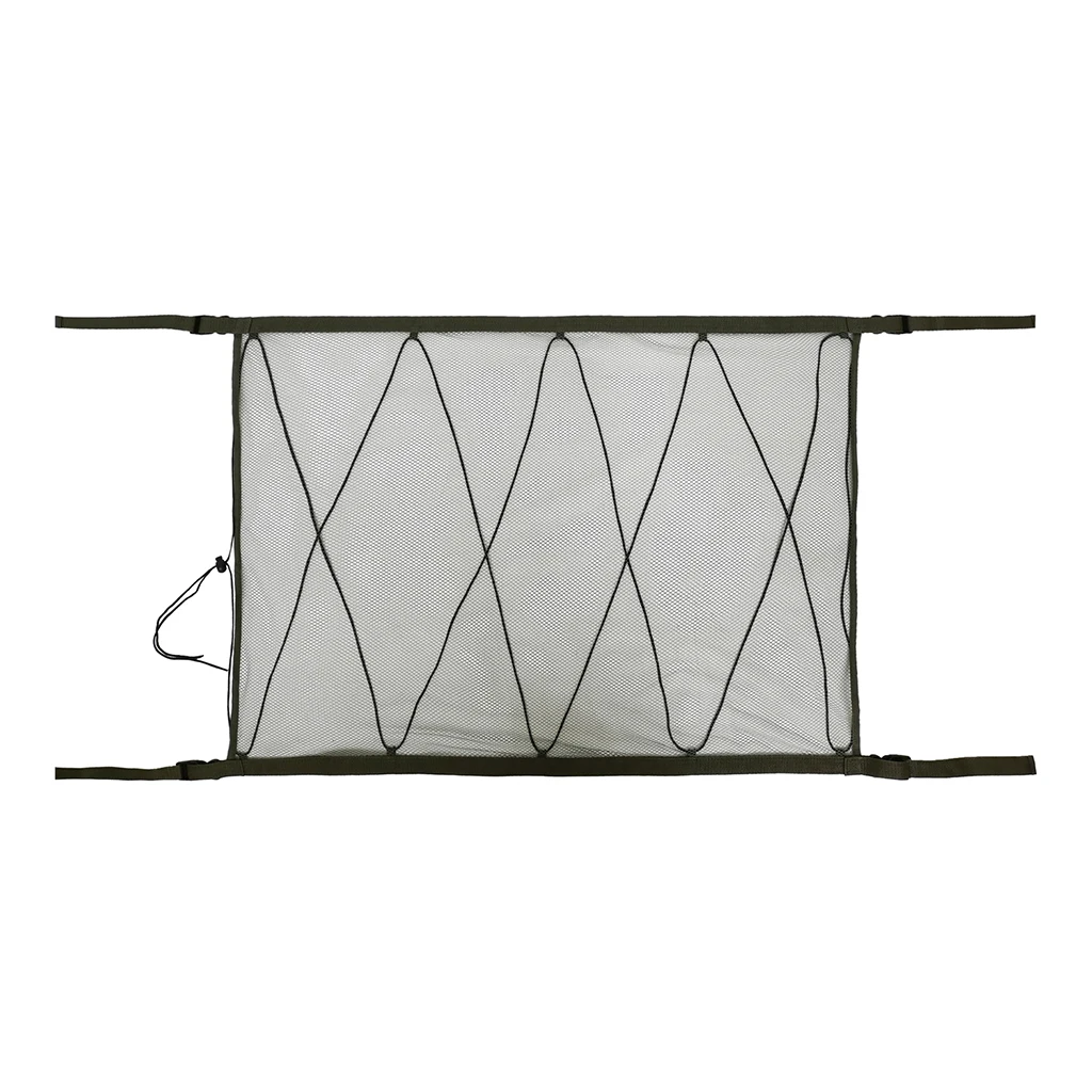 35''x25'' Stretchable Car Roof Interior Ceiling  Mesh Bag Pouch For Van