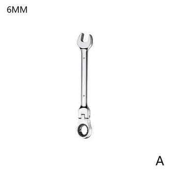 

Silver Ratchet wrench Car Garage Maintenance Portable Hand Tool Supply