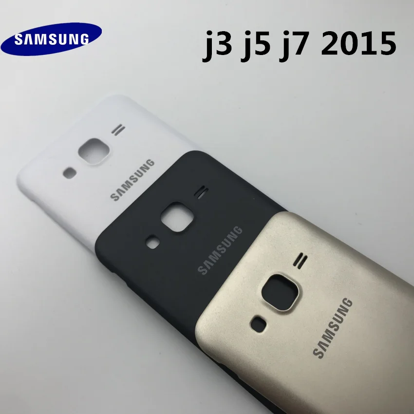 Задний Корпус чехол для samsung Galaxy J3 J320 J320F J5 J7 J500 J500H J500F J700 J700F Батарея задняя крышка Дверь задняя крышка