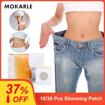 

10/30 Pcs Slim Patch Navel Sticker Fat Burning Losing Weight Anti Cellulite Fat Burner For Weight Loss Navel Paste Belly Waist