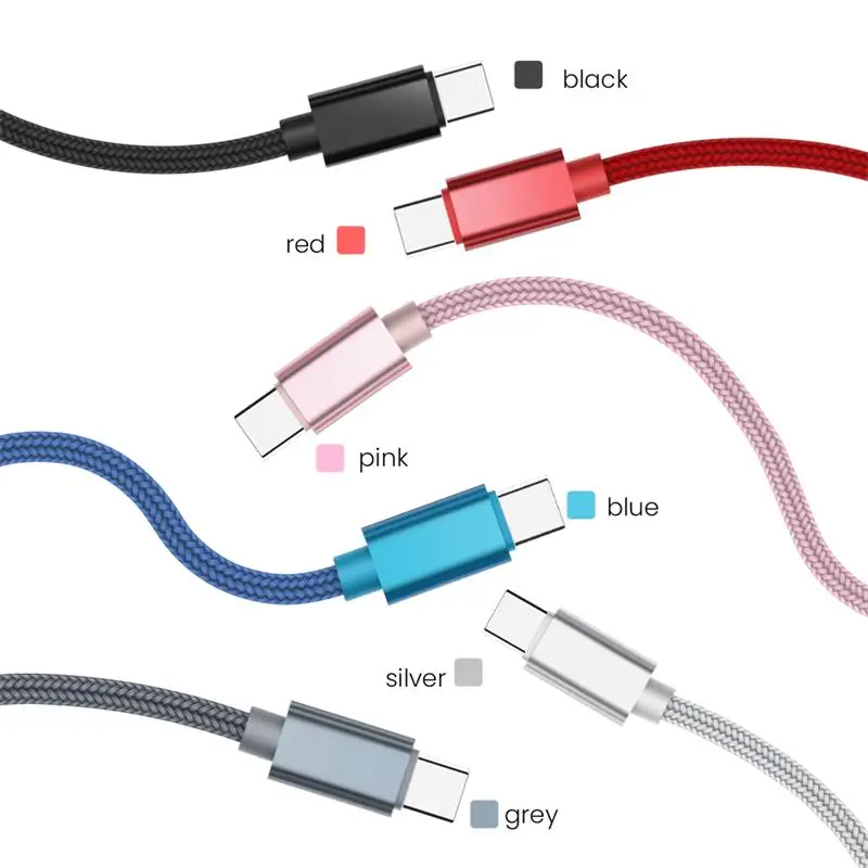 Acgicea 5A USB Type C Cable For Samsung S20 S9 S8 Xiaomi Huawei P30 Pro Type-C Fast Charge Mobile Phone Charging Wire Cables images - 6