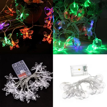 

Waterproof LED Butterfly Shape Light String Festival Decoration Romantic