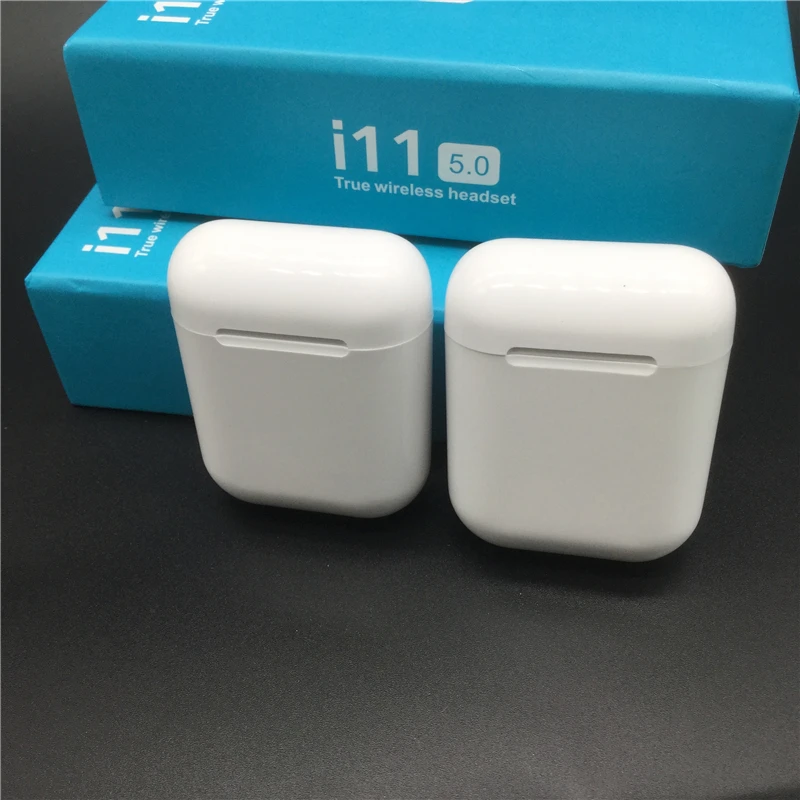 i11 TWS беспроводные наушники Bluetooth 5,0 гарнитура сенсорное управление мини наушники для смартфона pk i12 i14 i60 i30
