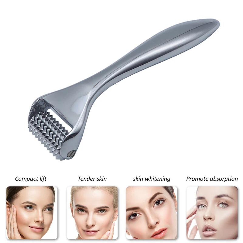Stainless Steel Roller Face-lift Massager Face Shaper Relaxation Wrinkle Remover Micropin Skincare Spa Bueaty Body Slimmer Tools