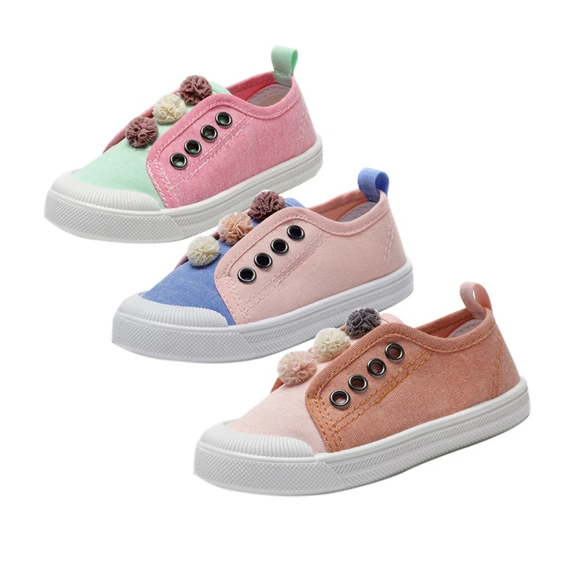 

Girl's Kid's Girls First Walkers Soft Child's Shoes Children's Cute Flower Soles Shoes Crib Shoes for Newborn Baby Shoes