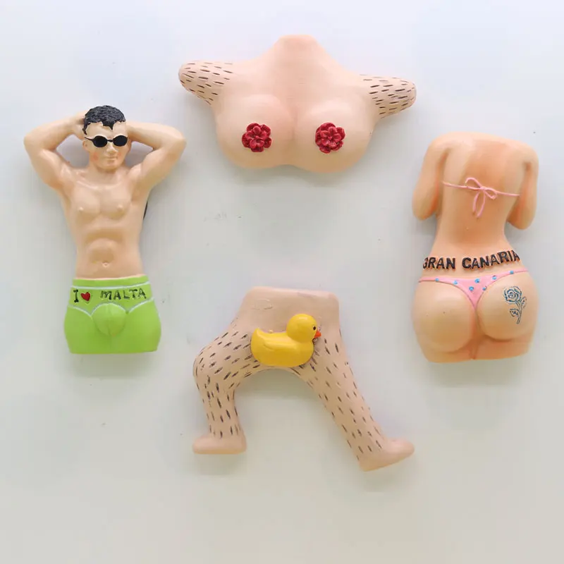 fridge magnet feature body dancing girl sexy boy funny beautiful kitchen decoration magnetic sticker art crafts gift resin stere | Дом и сад