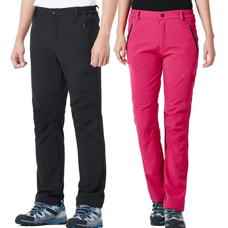 Корейский стиль, облегающие, дышащие, водонепроницаемые, для мужчин и женщин, COUPLE'S, мягкий чехол, брюки, флис, композитные материалы, флис