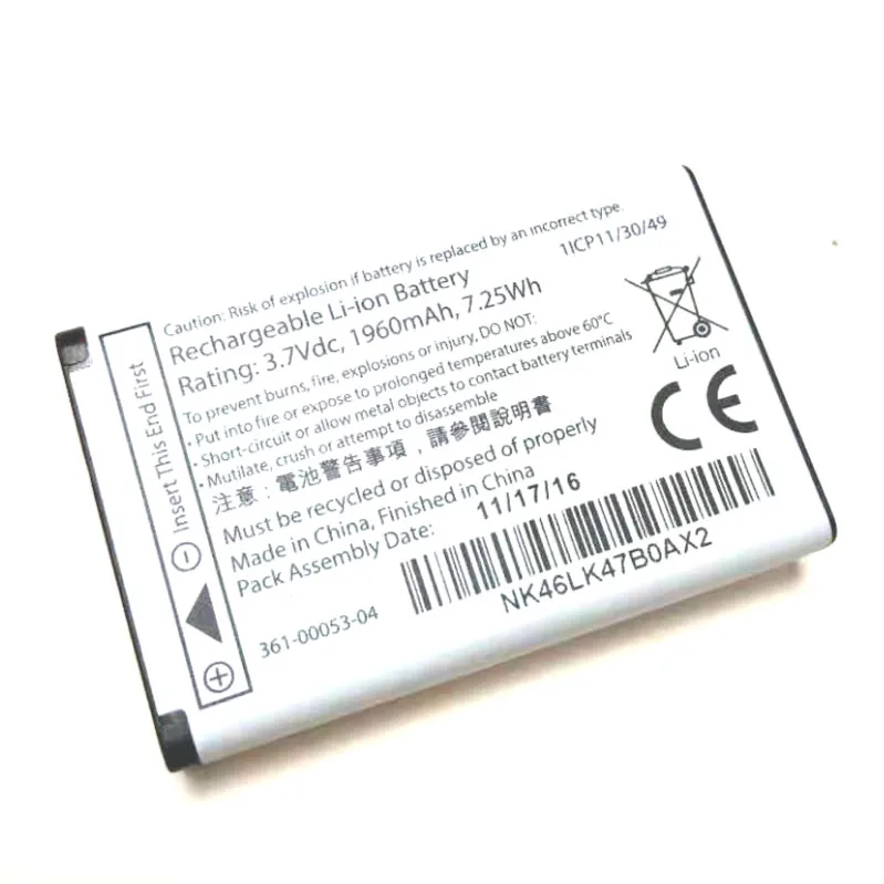 Westrock 2000mAh 361-00053-00 361-00053-04 Аккумулятор для Garmin Alpha 100 ручной E1GR/VIRBELITE E2GR/VIRBELITE |