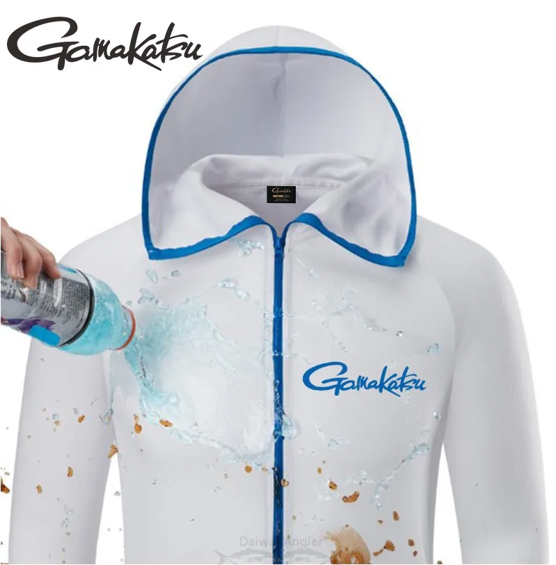Daiwa Shirt Breathable Fishing Clothing Men Waterproof Fishing Shirts Long Sleev 