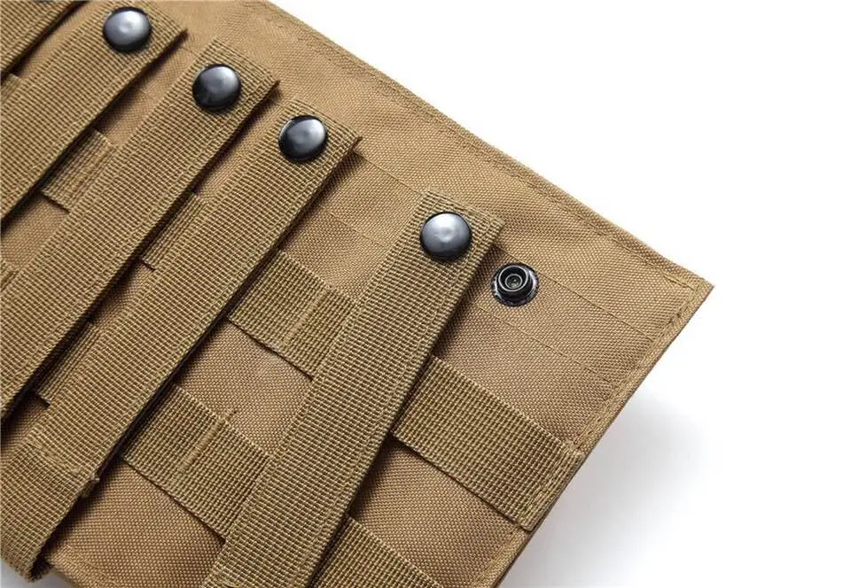 Molle 600D quadrup тройной подсумок Открытый Тактический Военный Инструмент спортивные аксессуары сумка ACU Мультикам
