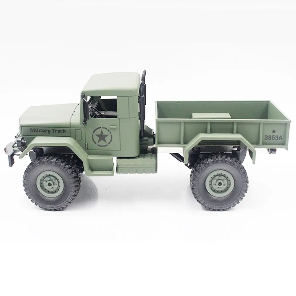 Настоящий 1:16 2,4G 4WD RC Гусеничный военный армейский грузовик с дистанционным управлением внедорожный автомобиль RTR игрушка Детский Электрический автомобиль игрушка подарок на день рождения