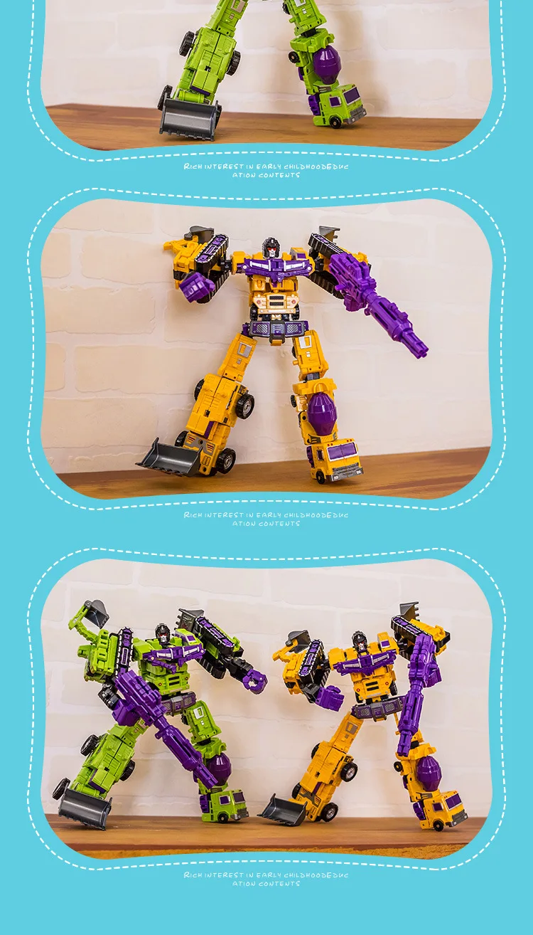 Игрушка для трансформации Jingang GT Hercules Fit Crane Engineering Vehicle yue star 91610 Ant Force Hercules Alloy