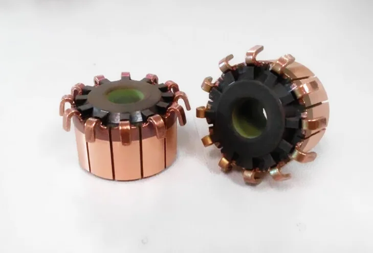 8x23x16mm 12p copper micro motor commutator commutator TP1201B mini gear motor gear motor