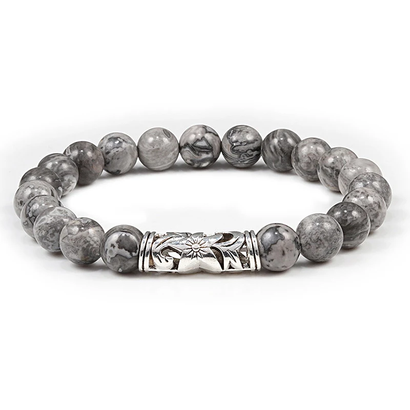 Классический мужской браслет Будда натуральный тигровый глаз энергетические