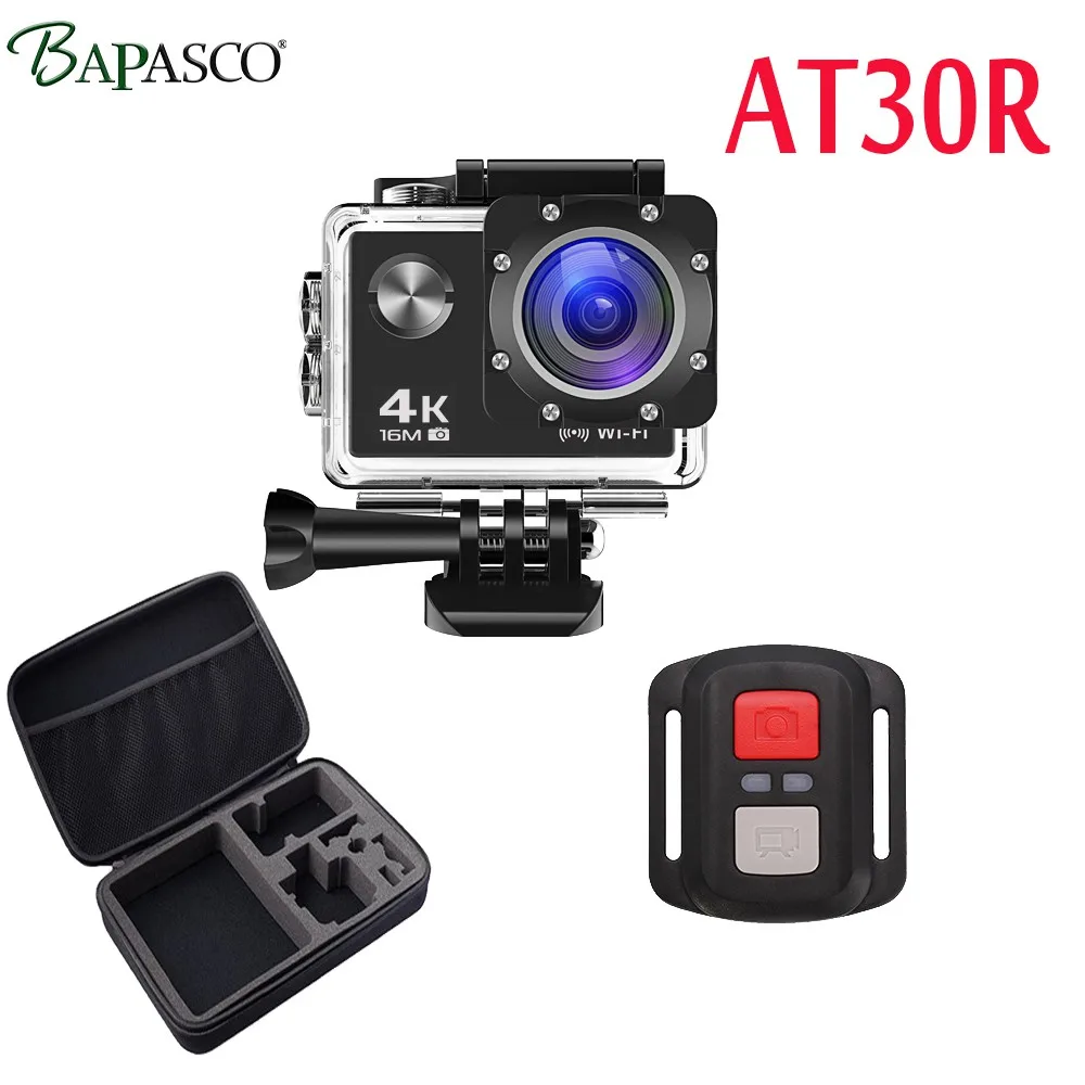 Go Sport pro Камера 16MP настоящий 4K спортивные Камера со встроенным WI-FI 2 дюймов ЖК-дисплей экран 170 градусов широкоугольный объектив с фокусным расстоянием - Цвет: AT30R package3
