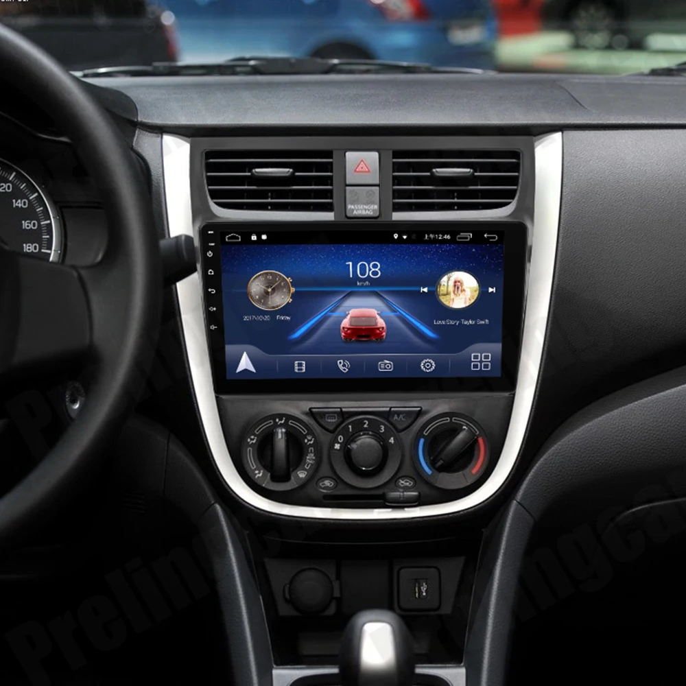4G монитор для SUZUKI CELERIO года автомобильный монитор радио мультимедиа видео плеер навигация gps Android 9,0 система 4G стерео