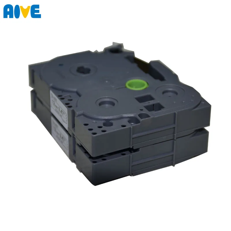 Aive 라미네이트 TZe-221 라벨 테이프 호환 형제 P-touch 9mm 프린터 PT-E500W PTH100 PTD210 tze621 TZe42 노란색
