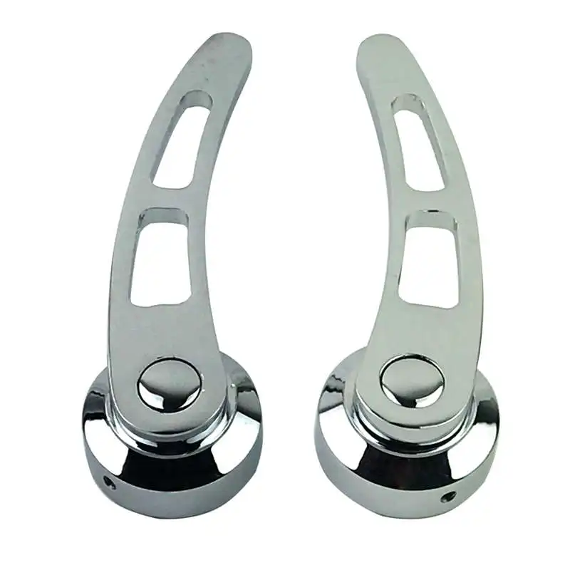 

Chrome Billet Aluminum 4 1/4 inch Door Handle Kit Hot Rod Kustom for Chevy for ford for Chrysler