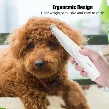 

1Pcs High Quality Dog Clippers Doggy Trimmer ABS Pet Electric Razor Professional Trimming Cat Dog Paw Ears Eyes Face White New