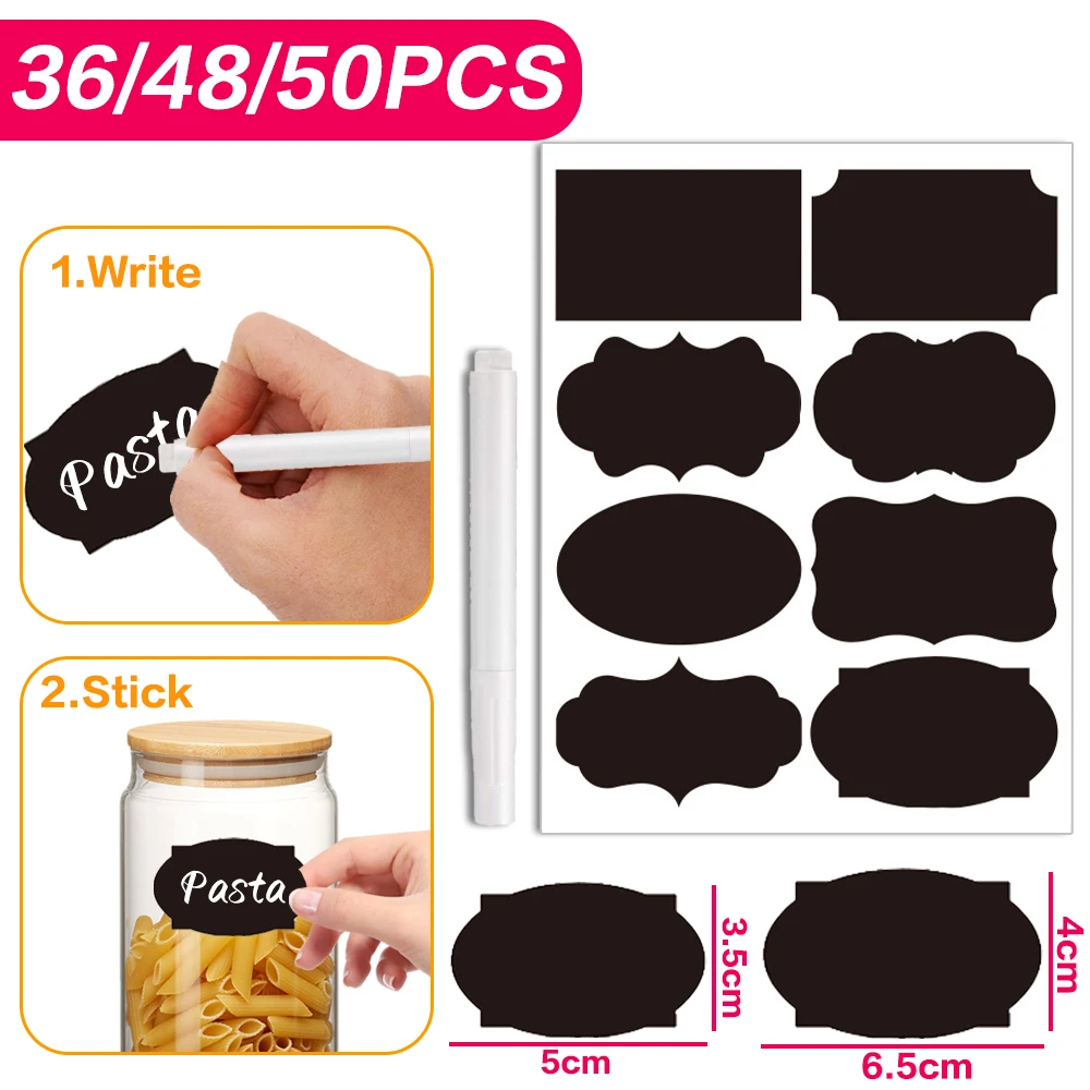 13 Pcs Jar Stickers Kitchen Waterproof Bottle Tags Spice Labels Home Chalkboard Blackboard Labels Stickers 13 Pcs Jar Stickers Kitchen Waterproof Bottle Tags Spice Labels Home Chalkboard Blackboard Labels Stickers