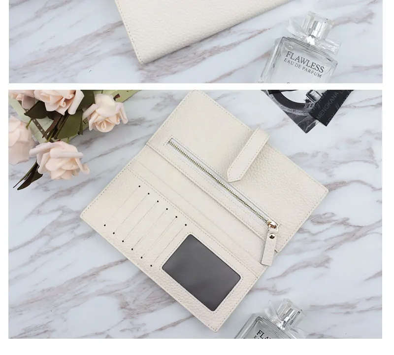 New Fashion Cell Phone Wallet Purse Genuine Leather Card Holder Hot Sale Womens Purses And Handbag Designer Long Card Wallet