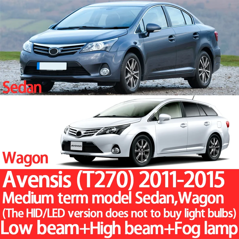 Piezas para coche Juegos piezas y componentes de iluminación 2pcs Set llevó la luz de lámpara de la Placa del número de la Licencia para Toyota Camry/Yaris/VIOS/Avensis Accesorios de