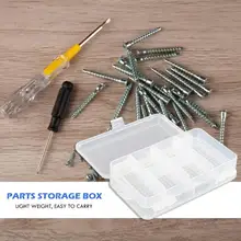 Умелое производство, 6 решетчатых мелких деталей, чехол-контейнер, многофункциональные портативные аксессуары для мобильных телефонов, винты, органайзер, коробка