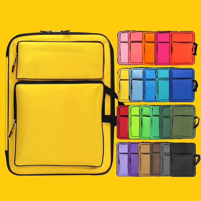 

8K Waterproof Cartoon Kids Art Bag For Drawing Tools Sketchpad Bag Painting Set Art Set Drawing Kits For Children Art Supplies