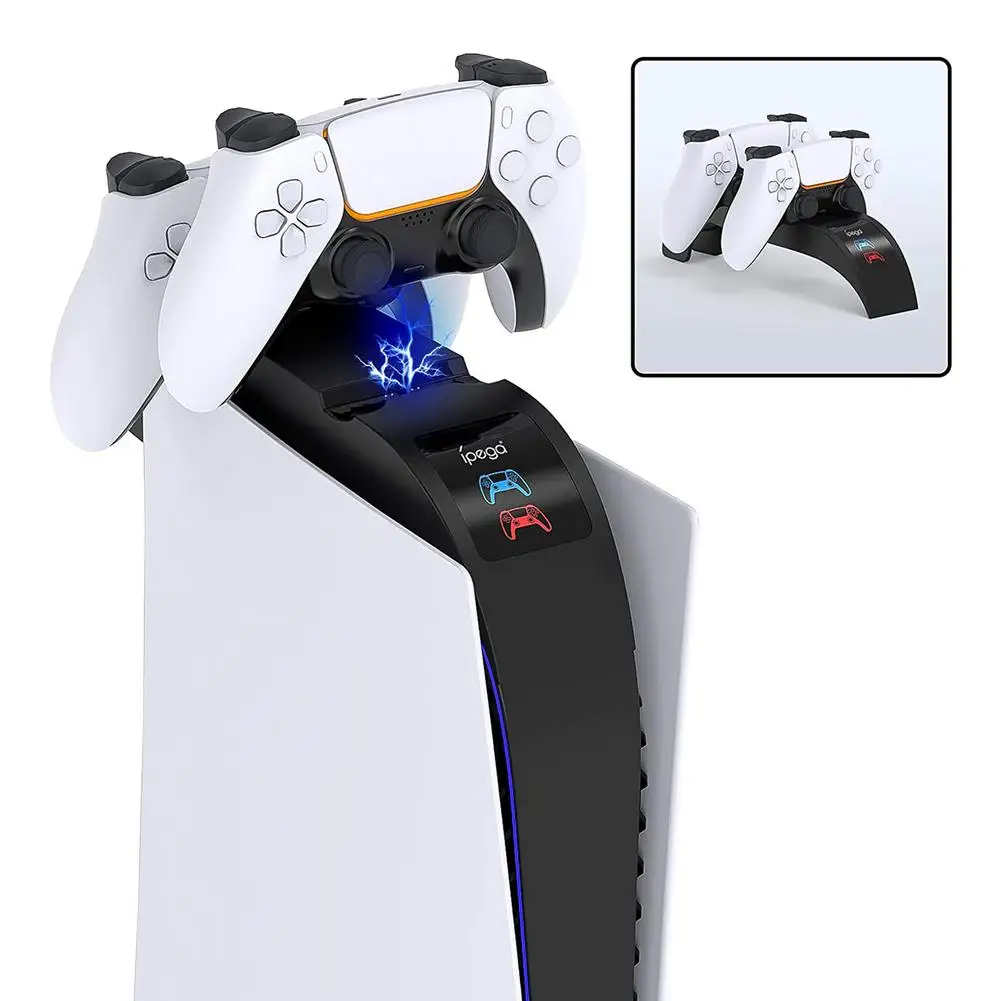 Caricabatterie Per Sony Playstation5 Controller Wireless Type-C Usb Dual Fast Charging Dock Station Per Ps5 Joystick Gamepad