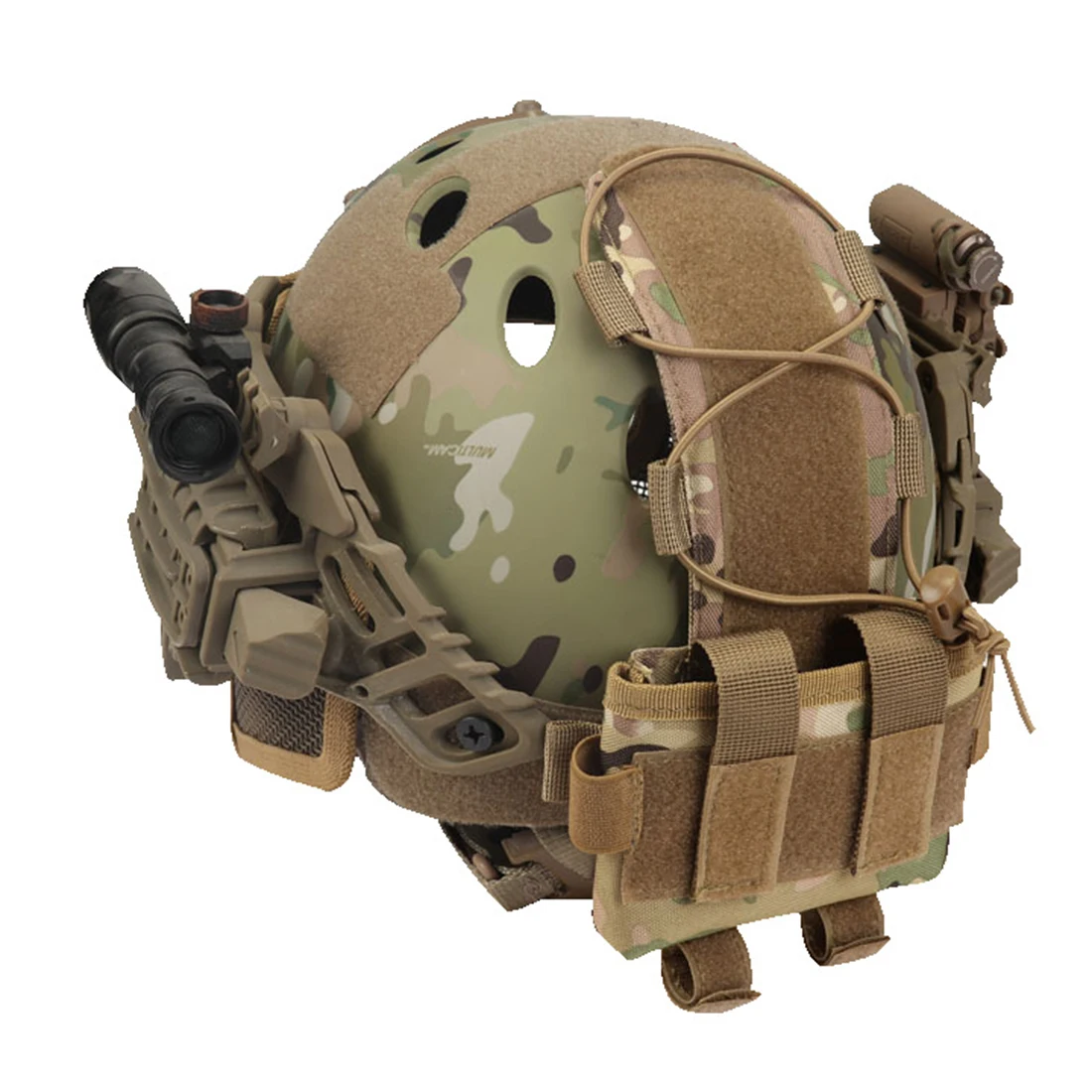 

Tactical Helmet Battery Pouch MK2 Helmet Battery Pack FAST Helmet Balance Weight Bag for Airsoft Hunting Outdoor Sports