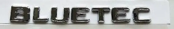 shiny silver Без Каблука шрифт Эмблема Для Mercedes A220d C220d C350d CLA180d CLS350d E200d E350d - Цвет: shiny silver
