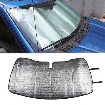

Windshield Sun Visor Shade UV Protection Folding for Ford F150 2015-2019 Aluminum foil Car Interior Accessories Styling 1pcs