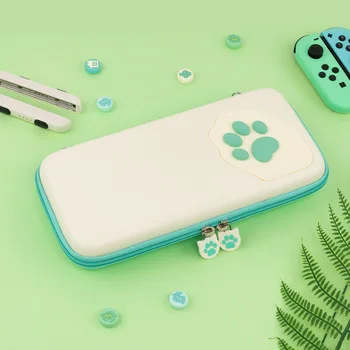 

Cute Nintend Switch Carry Case Cat Paw Storage Bag NS Waterproof Cover Protection Box For Nintendo Switch Game Console Accessory