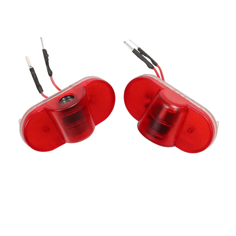 

2X For VW Golf4 Golf 4 MK4 Lavida Touran Caddy Beetle Bora LED Car Door Light 3D Shadow Projector Lamp Decoration Accessories