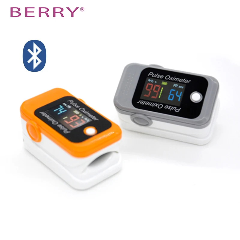 

FREE SAMPLE!! BERRY 2019 bluetooth finger pulse oximeter Oximetro De Dedo Finger Pulse Oximeter Blood Oxygen Saturometro SPO2 PR