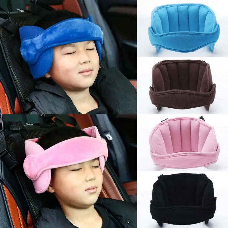 

Baby Safety Car Seat Head Neck Support Holder Protector Children Travel Stroller Soft Headrest Pillow Pad Sleep Positioners