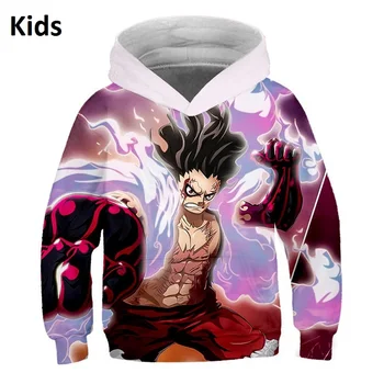 

2020 New Cartoon One Piece Anime Chlidren Cloth Set Kids 3d Print Hoodie Baby Girl Boy Hoodies Sweatshirts S-XXL 05