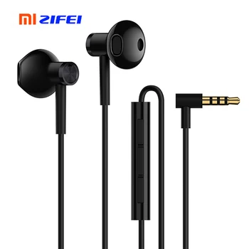 

Xiaomi half In-Ear earphone 3.5mm Wired Control Dynamic Ceramic Speaker earphones