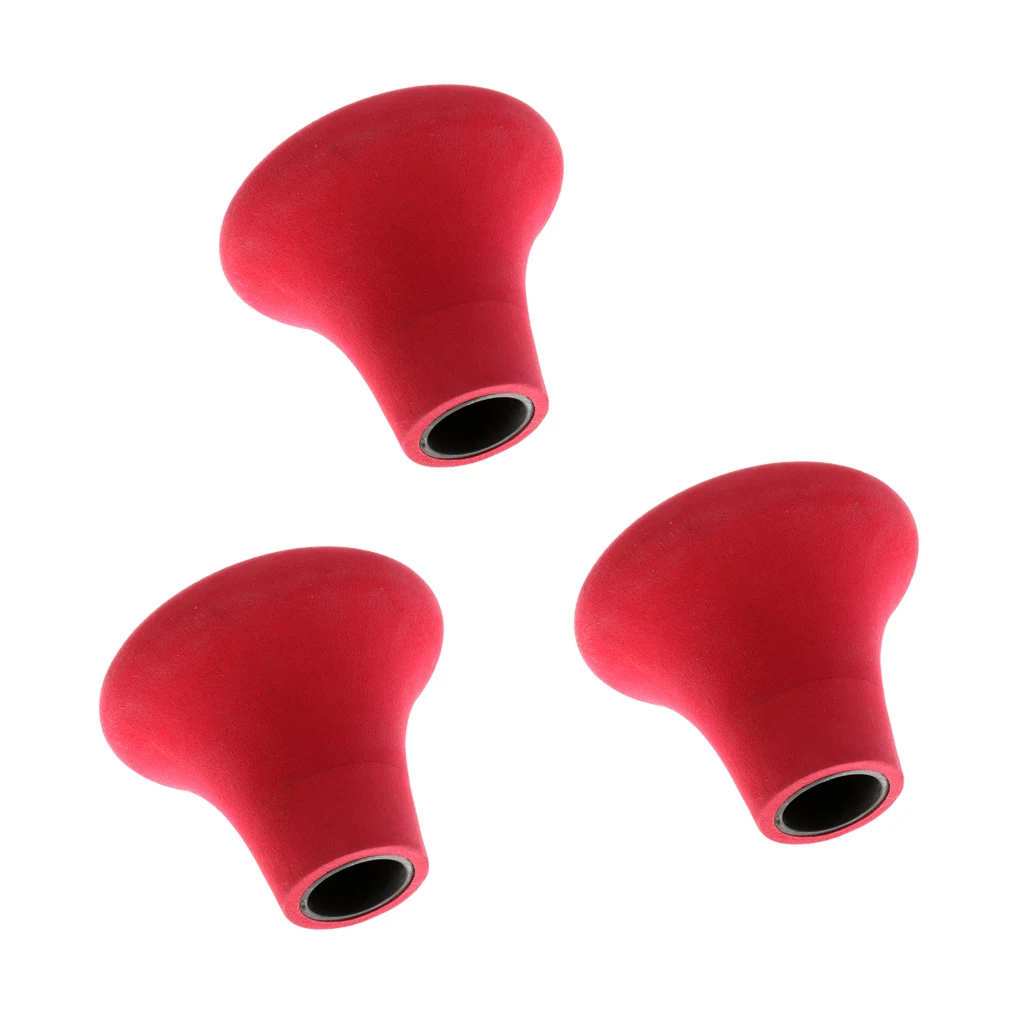 

3 Pieces Fishing Rod Rest Offshore Sea Fishing Rod Pole Holder Big Game Red