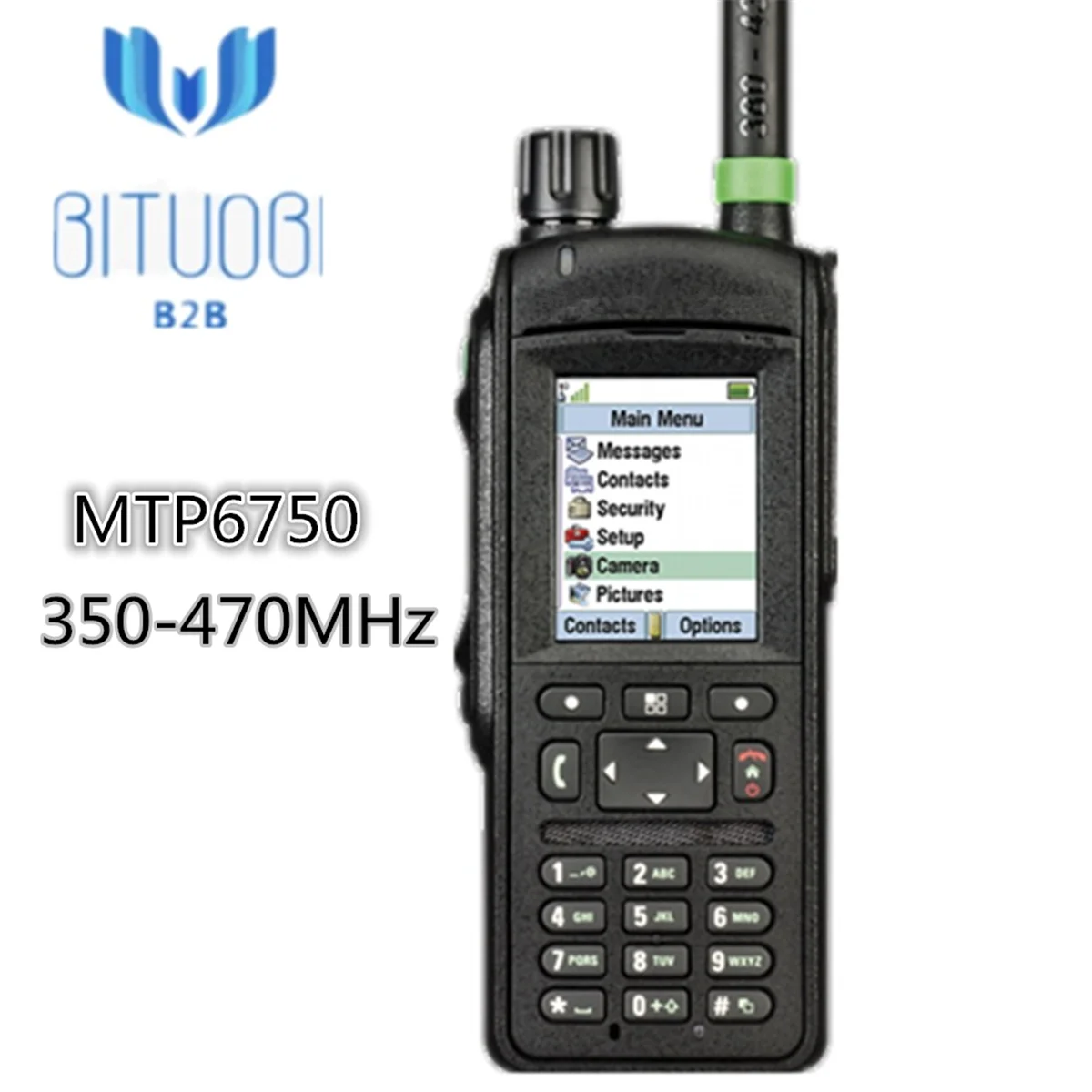 MTP6750 TETRA Портативное двухстороннее радио для обеспечения безопасности с частотой 350-470 МГц gps камера с TEA1 TEA2 TEA3