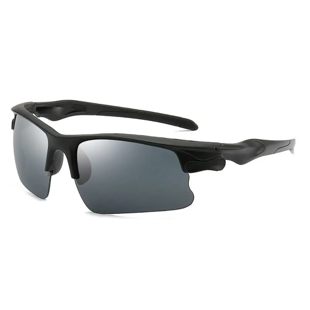 Легкие мужские и женские спортивные солнцезащитные очки с бликовым покрытием UV400 Защита HD ночного видения очки для езды на мотоцикле