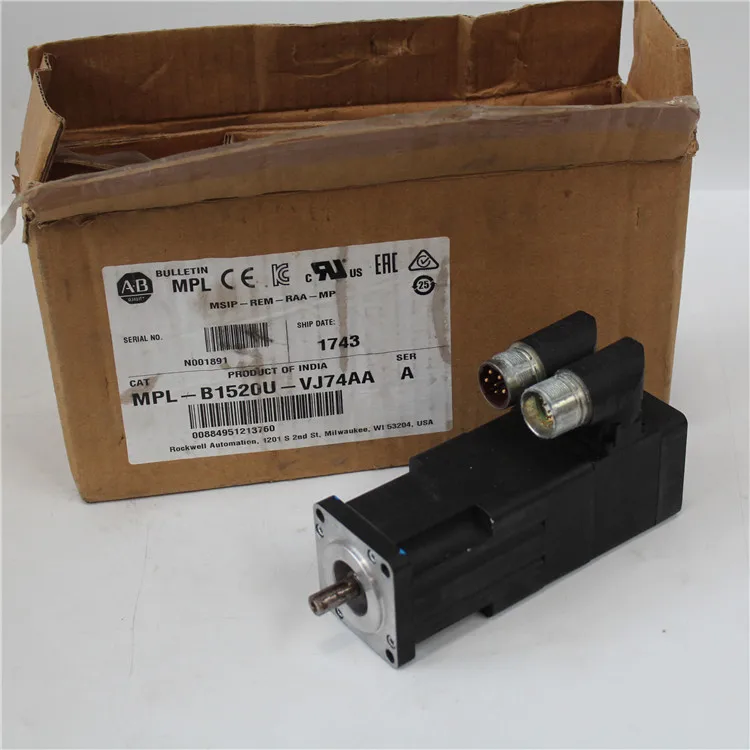 Allen Bradley MPL-B1520U-VJ74AA/Kinetix инвертор рабочий серводвигатель переменного тока 0.27kW