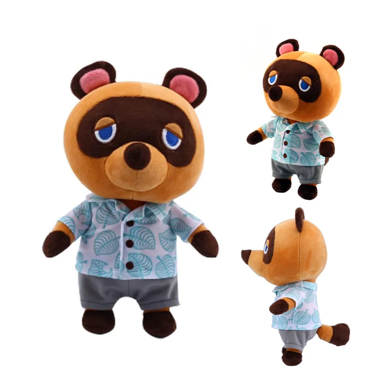 New 20/28cm cartoon Animal Crossing plush toy Cute Raymond Stitches Tom Nook Judy KK animals bear dog cat stuffed Toys gifts