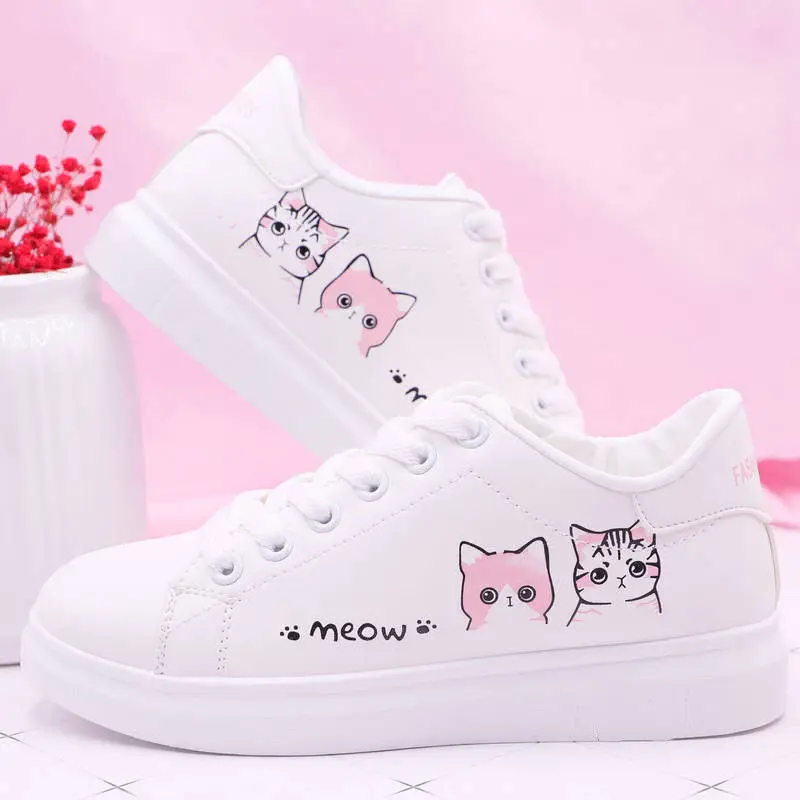 Kawaii Neko Cat Harajuku Shoes - Limited Edition