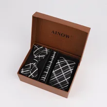 Для мужчин s обтягивающий Полосатый Цветочный 6 см галстук-бабочка квадратный галстук-бабочка комплект галстуков для свадебной вечеринки Corbatas Hombre подарки для мужчин