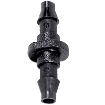 

100PCS Universal Drip Irrigation Barb Connector Coupling Tubing Line Connector Insert for Hydroponics (Coupling)