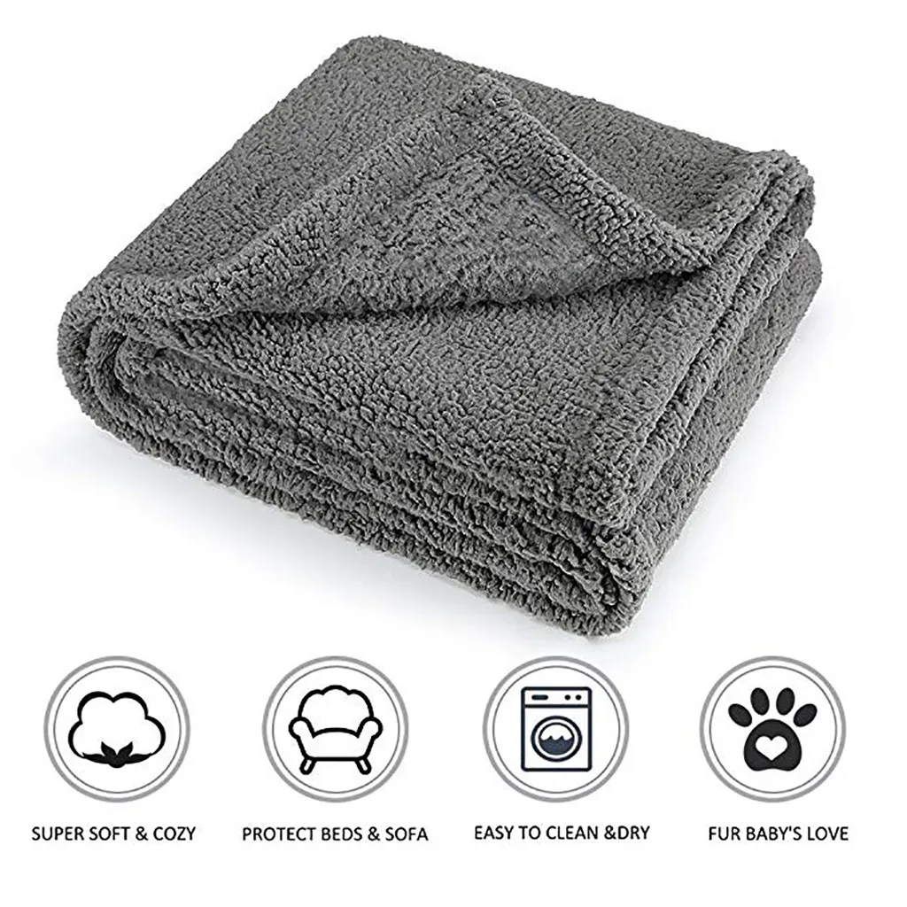 Detachable Washable Plush Kennel Dogs Pet Litter Deep Sleep Comfortable Cat Bed Kitty Cave House Sleeping Bag Mat Pad